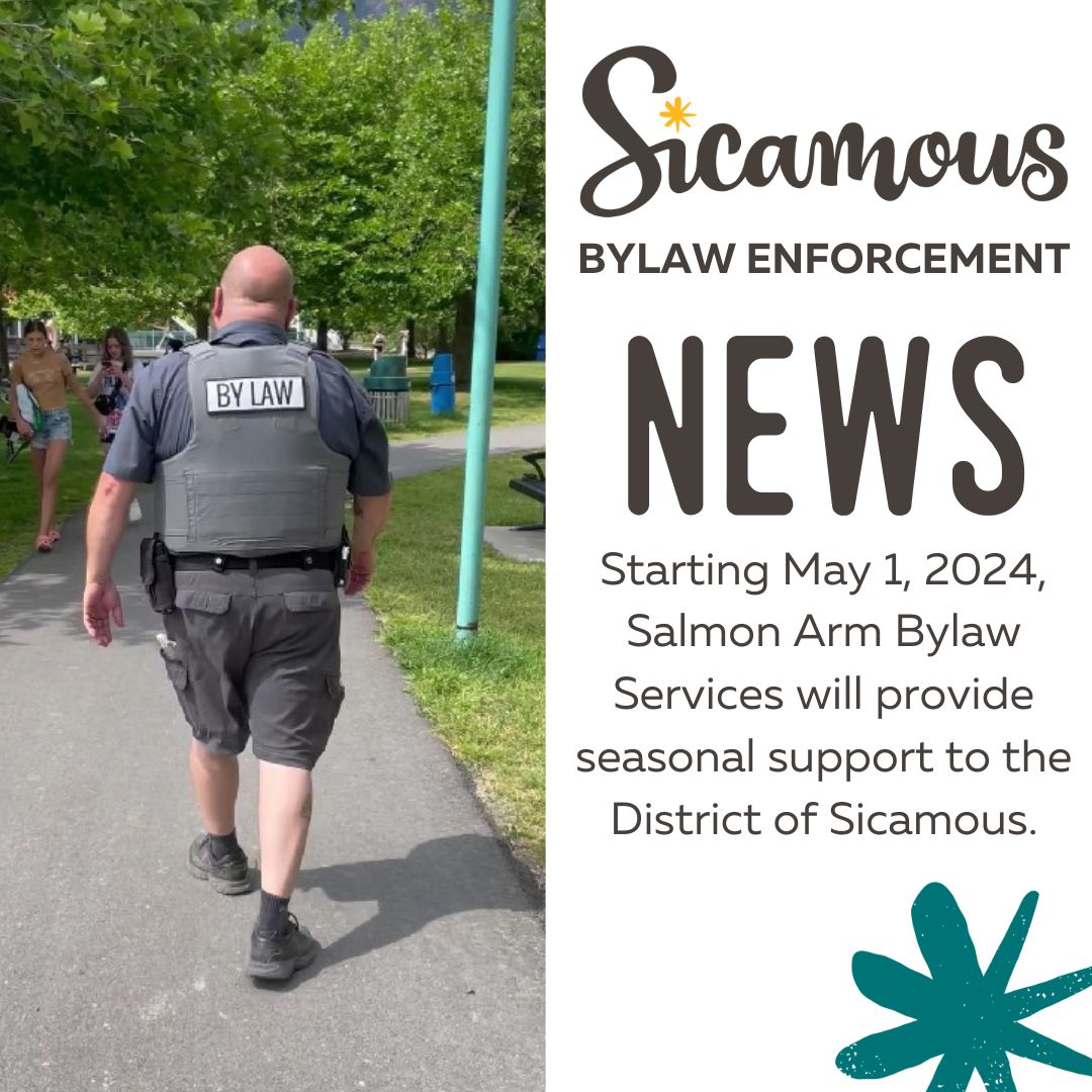 District Of Sicamous Partners With Vadium Salmon Arm Bylaw Services