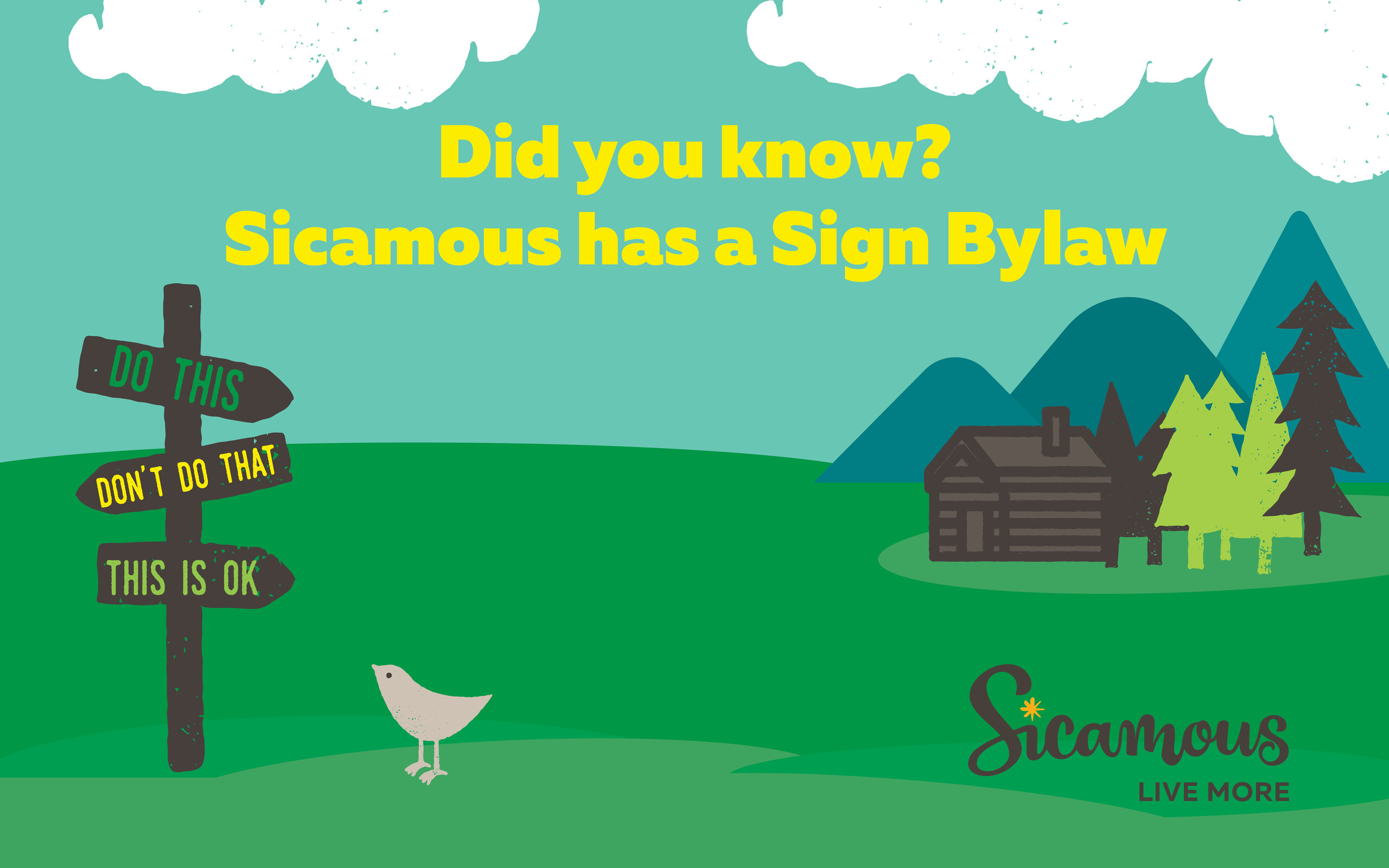 Did You Know Sicamous Has A Sign Bylaw News District Of Sicamous