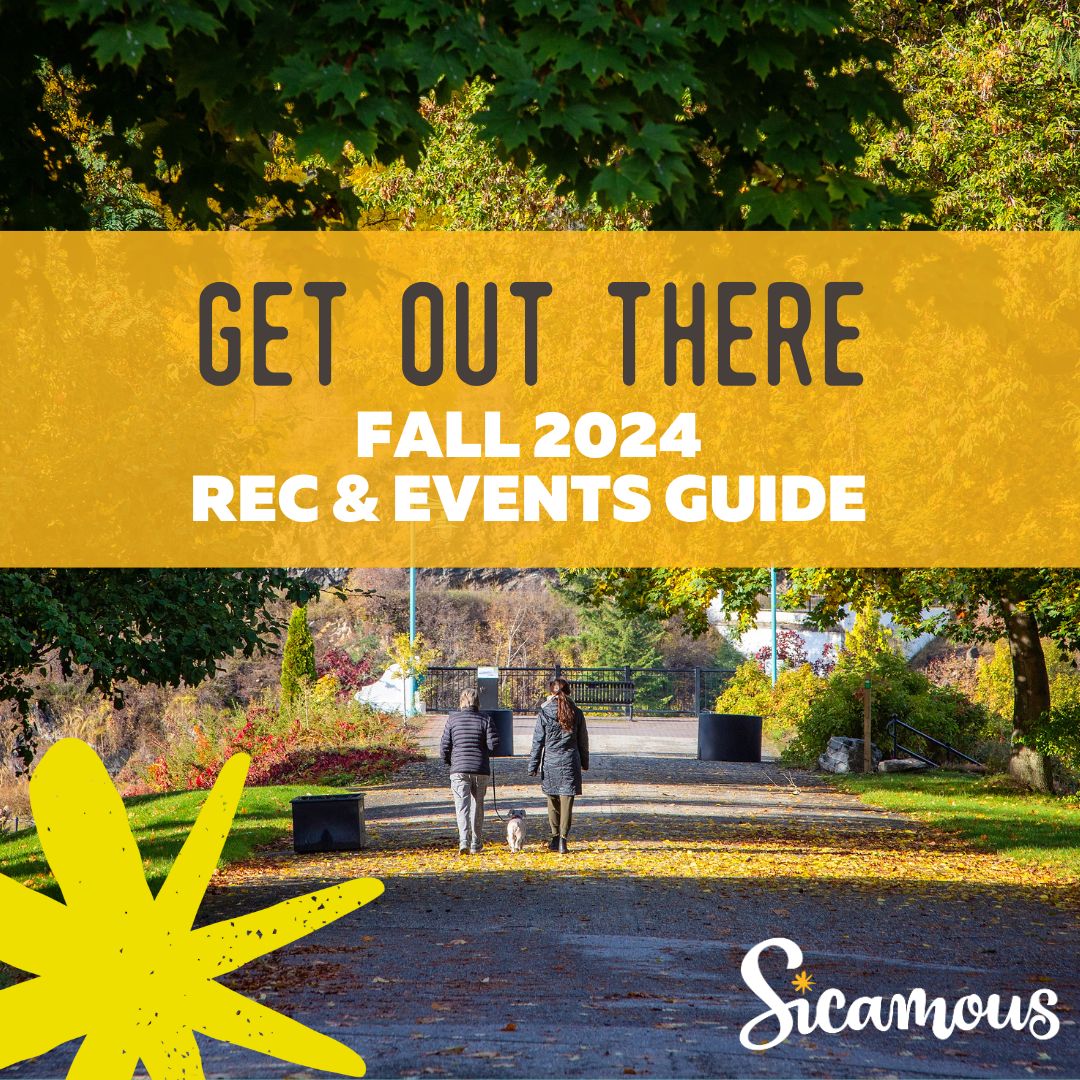 Fall 2024 Recreation & Events Guide: News - District of Sicamous