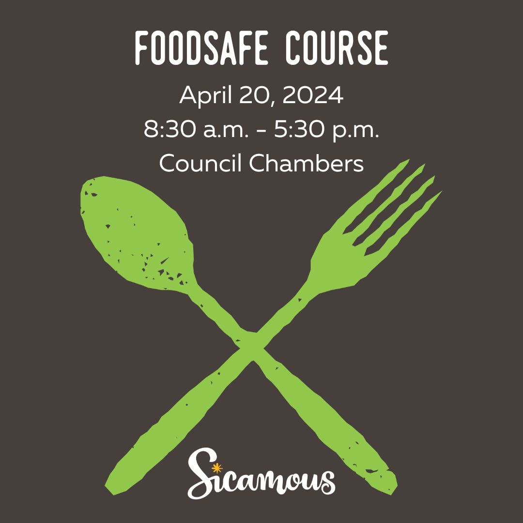 FOODSAFE Course April 20, 2024: News - District of Sicamous