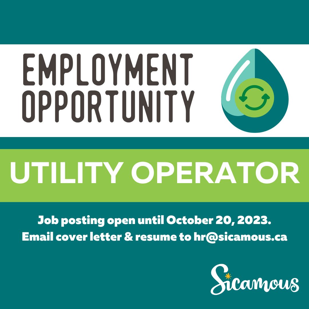 Job Posting: Utility Operator: News - District of Sicamous