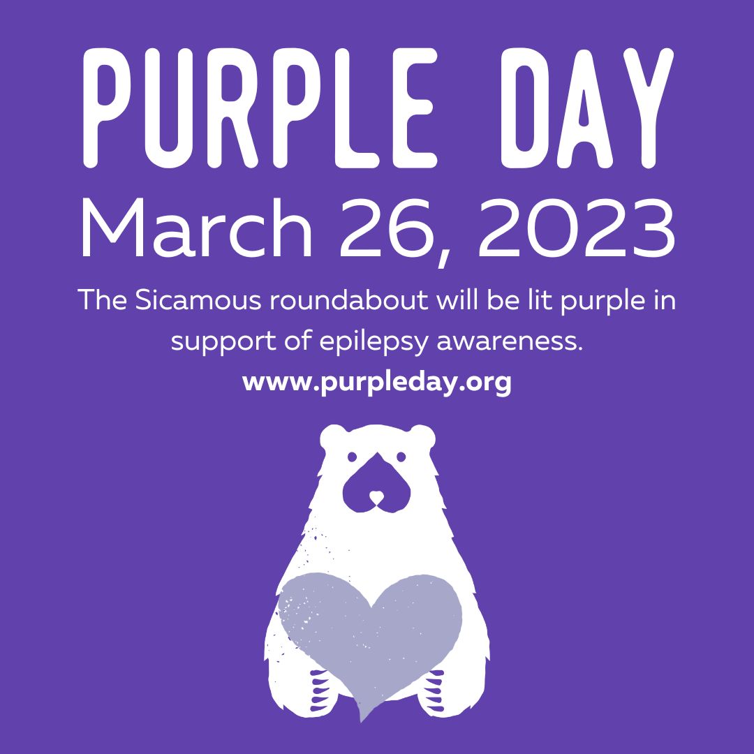 International Purple Day! News District of Sicamous