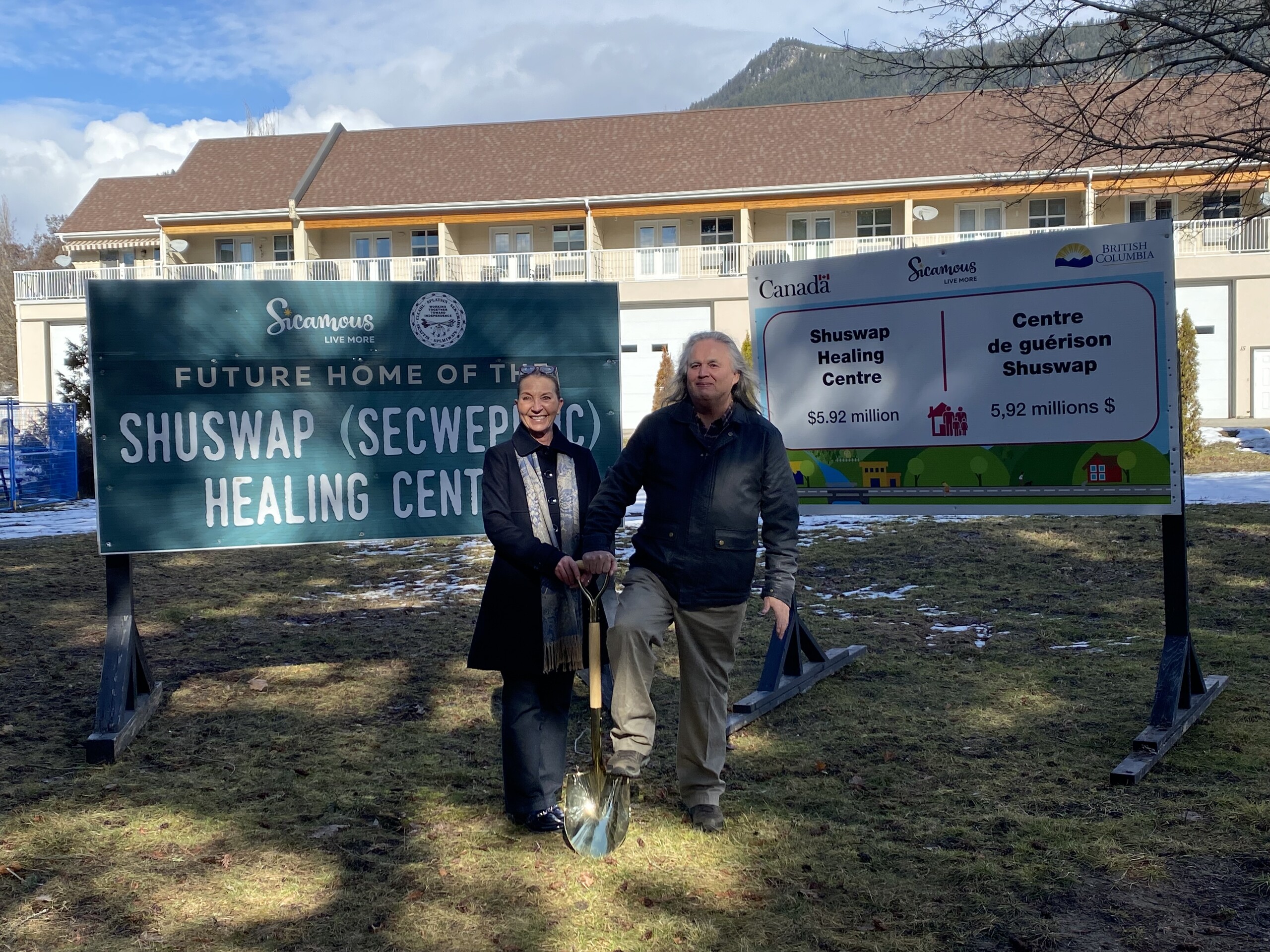 Groundbreaking Ceremony Commemorates Construction Of The Shuswap Secwépemc Healing Centre 8864