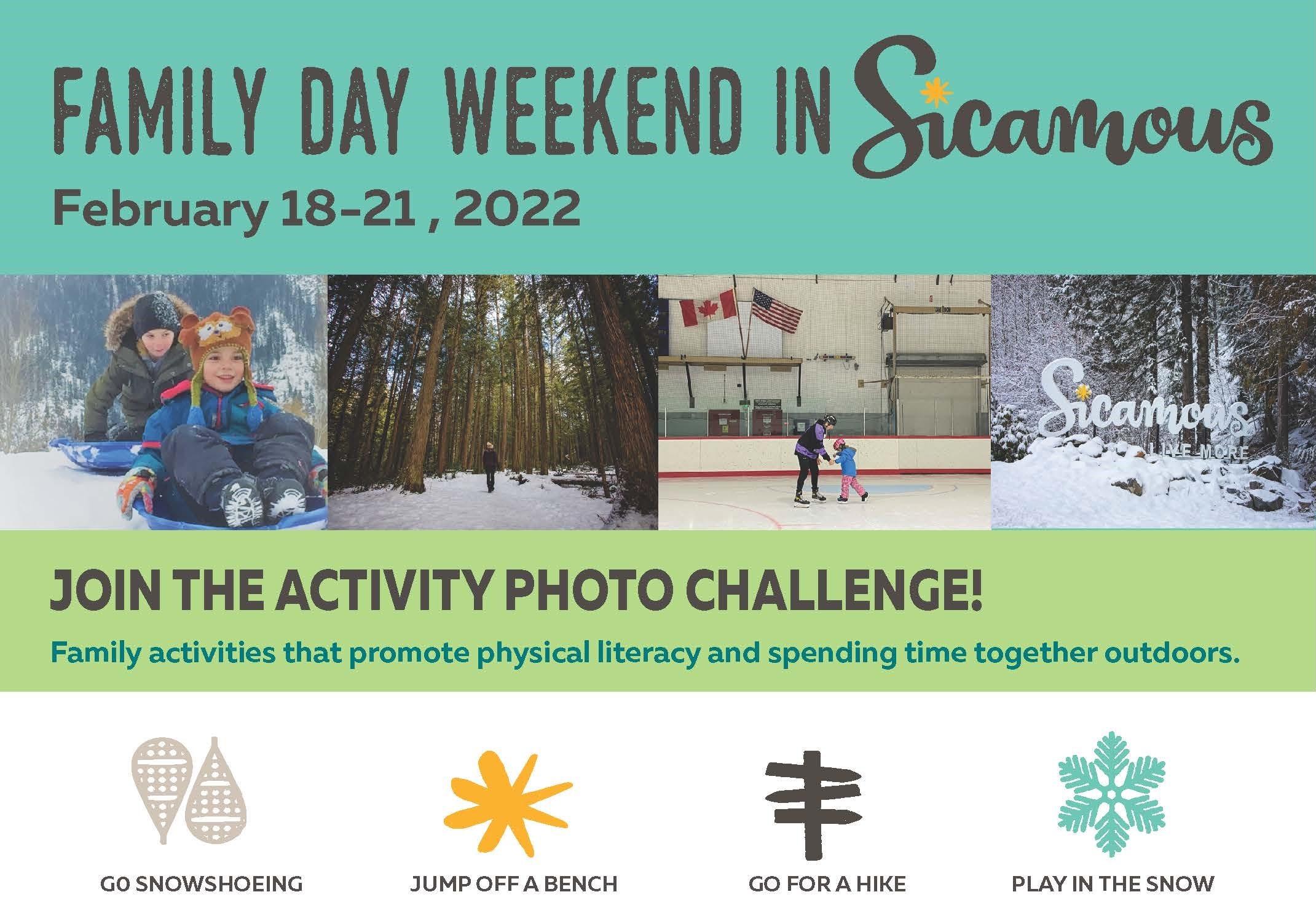 Family Day Weekend Photo Contest News District of Sicamous